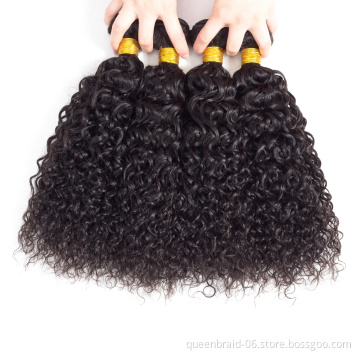 Afro Kinky Curly Bundles Human Hair Extension Natural Color Virgin Hair 100% Unprocessed Extensions Human Hair Weave Bundles